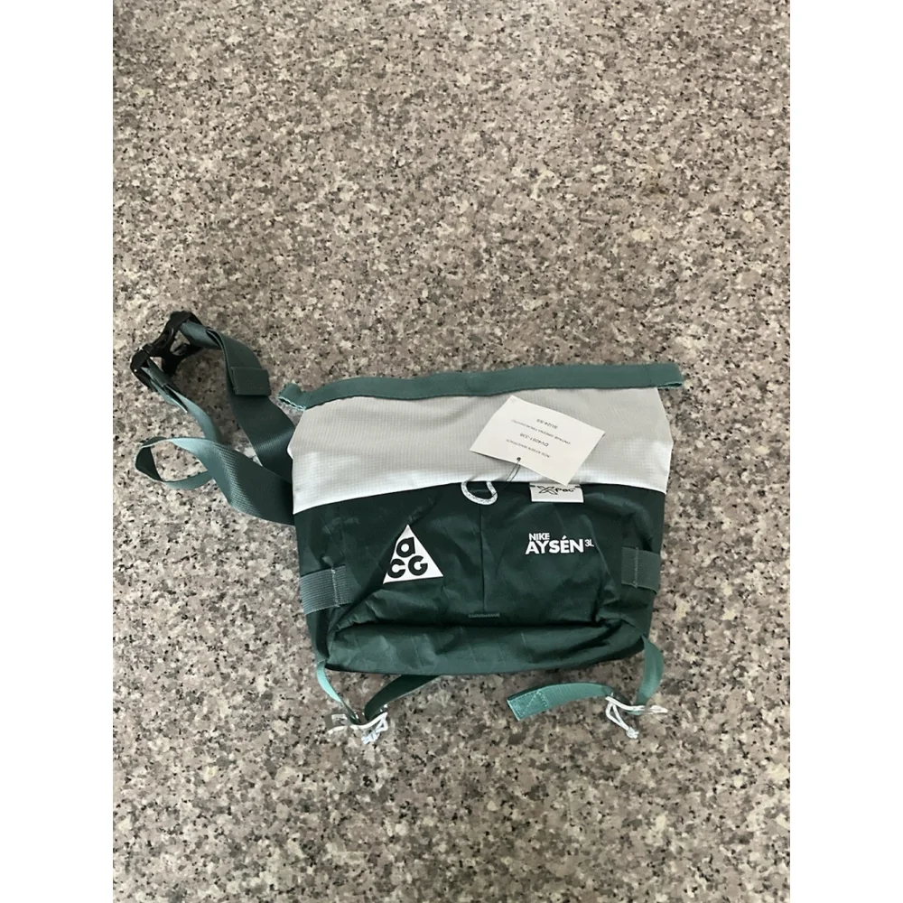 Nike ACG Aysén Fanny Pack 3L Crossbody Vintage Green White DV4051 338 NEW